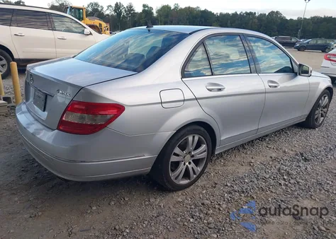 2011 Mercedes-Benz C 300 Luxury 4Matic from USA, damaged, VIN WDDGF8BB5BA496376